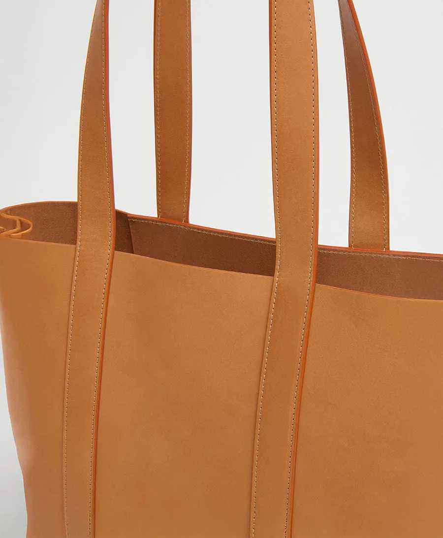Medium North/South Tote - Cammello sold by Mansur Gavriel product image thumbnail 3