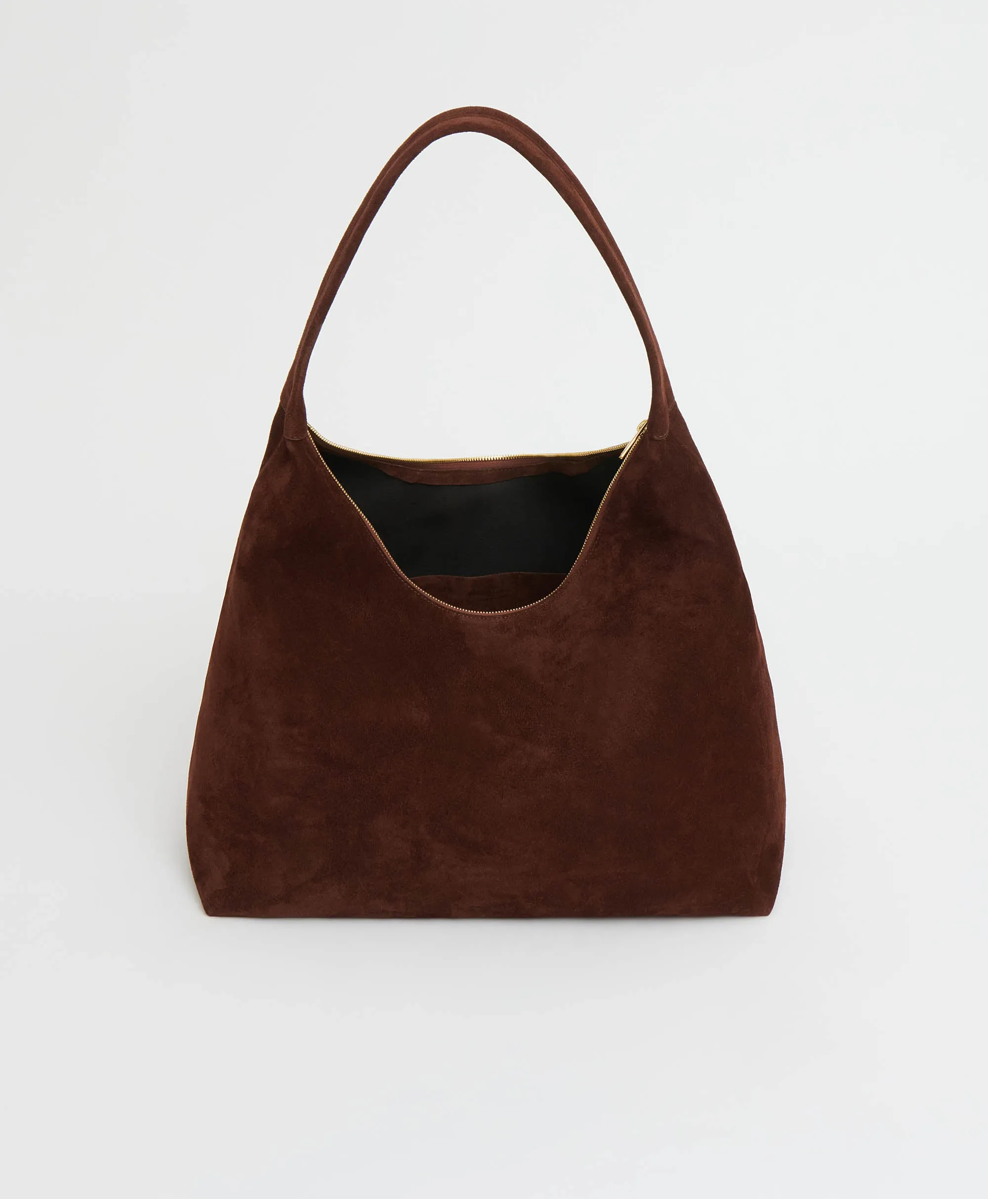 Maxi Candy Hobo - Chocolate Suede sold by Mansur Gavriel product image thumbnail 4