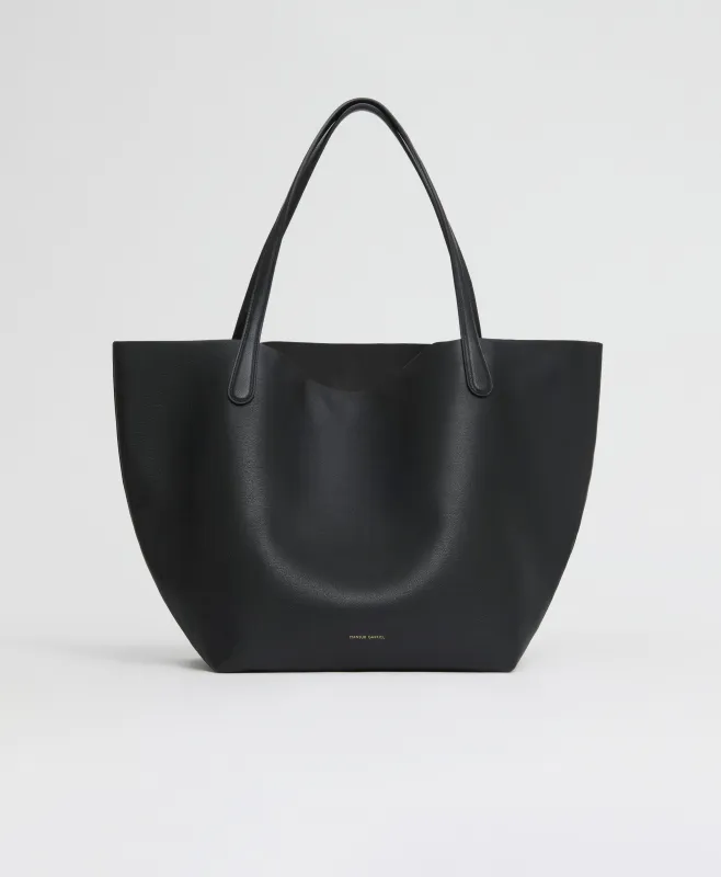 Everyday Soft Tote - Black/Black sold by Mansur Gavriel