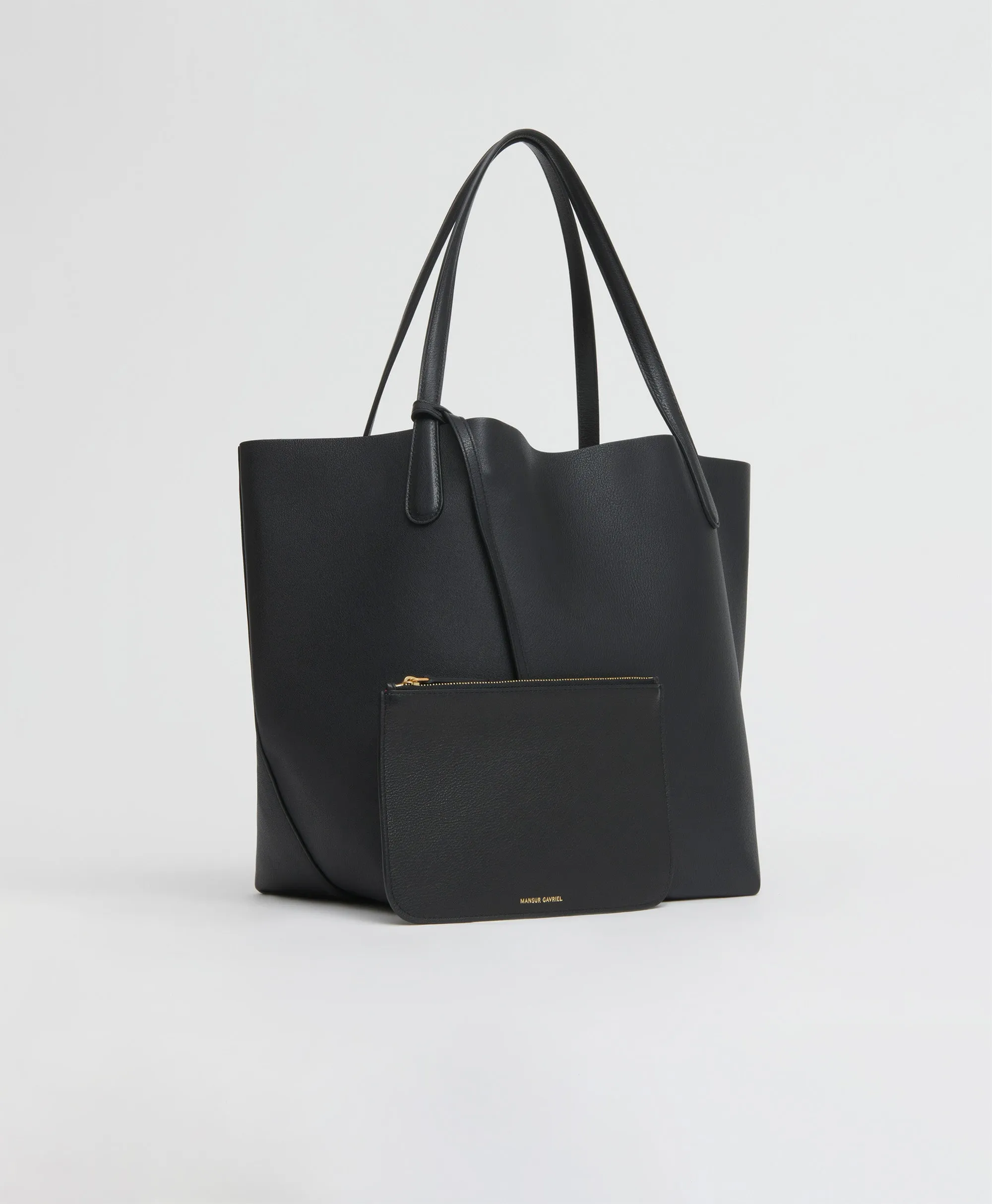 Everyday Soft Tote - Black/Black sold by Mansur Gavriel product image thumbnail 4