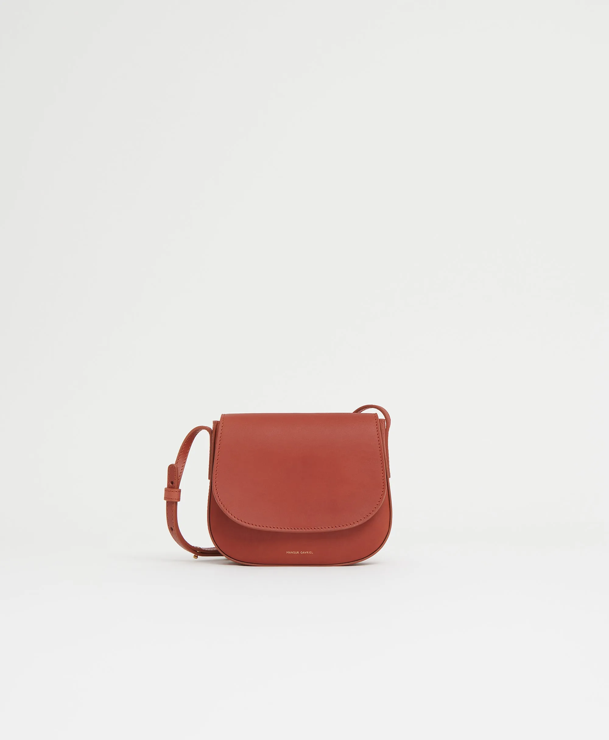 Classic Mini Crossbody - Brandy sold by Mansur Gavriel