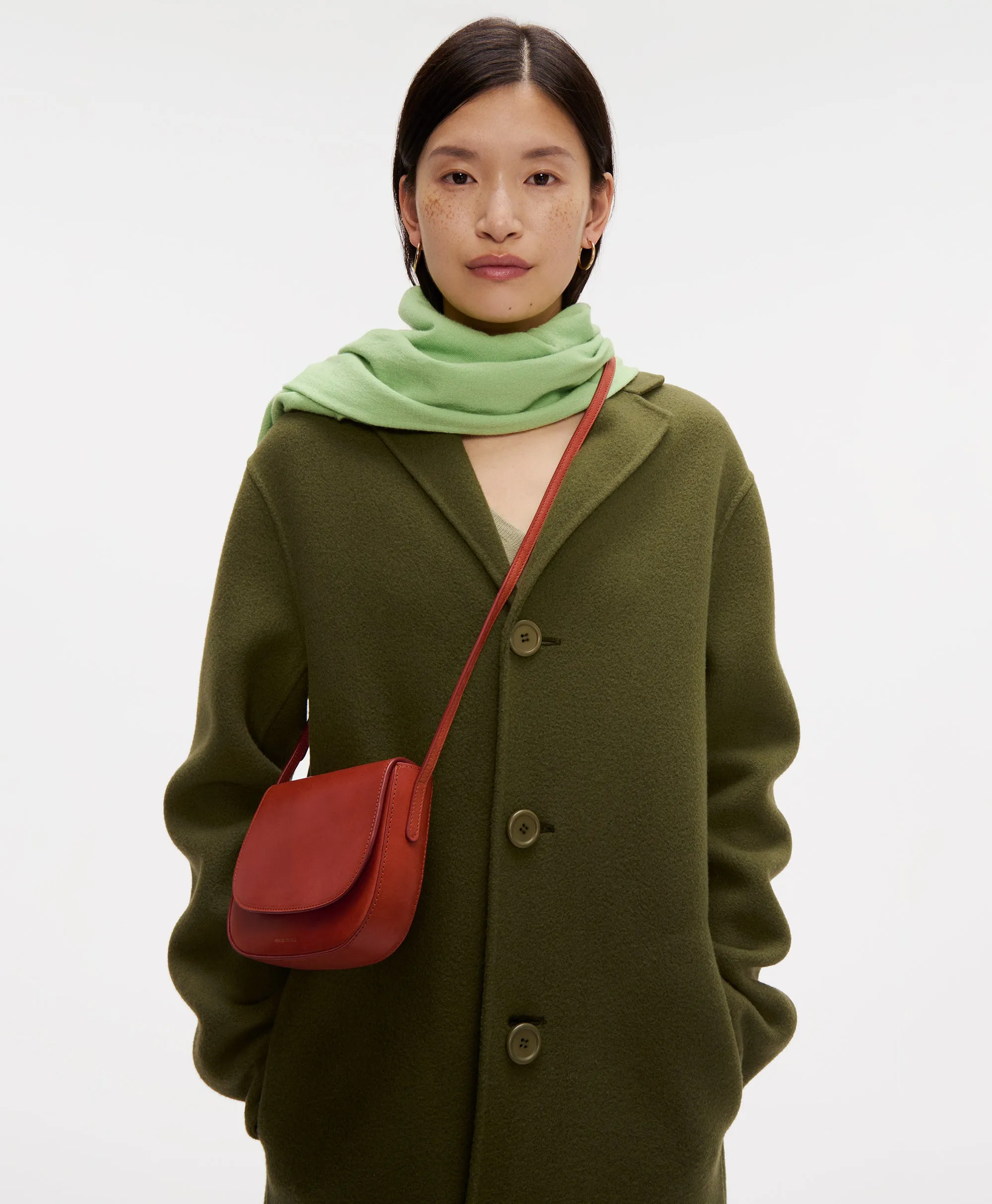 Classic Mini Crossbody - Brandy sold by Mansur Gavriel product image thumbnail 2