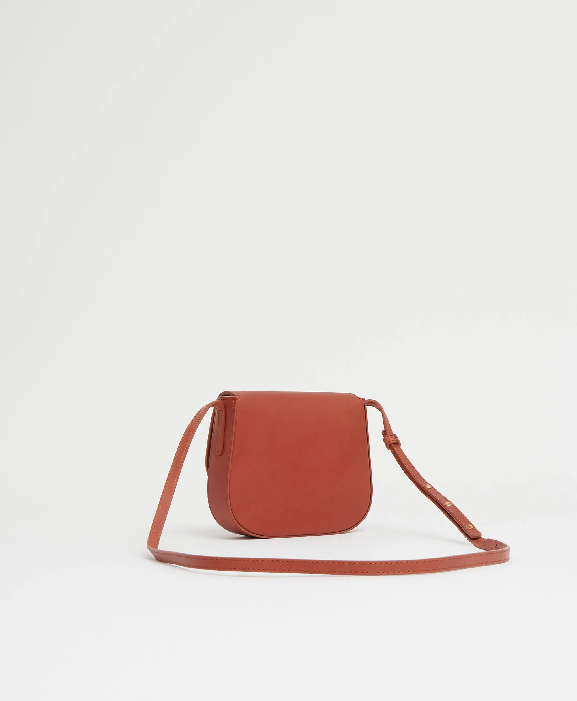 Classic Mini Crossbody - Brandy sold by Mansur Gavriel product image thumbnail 3