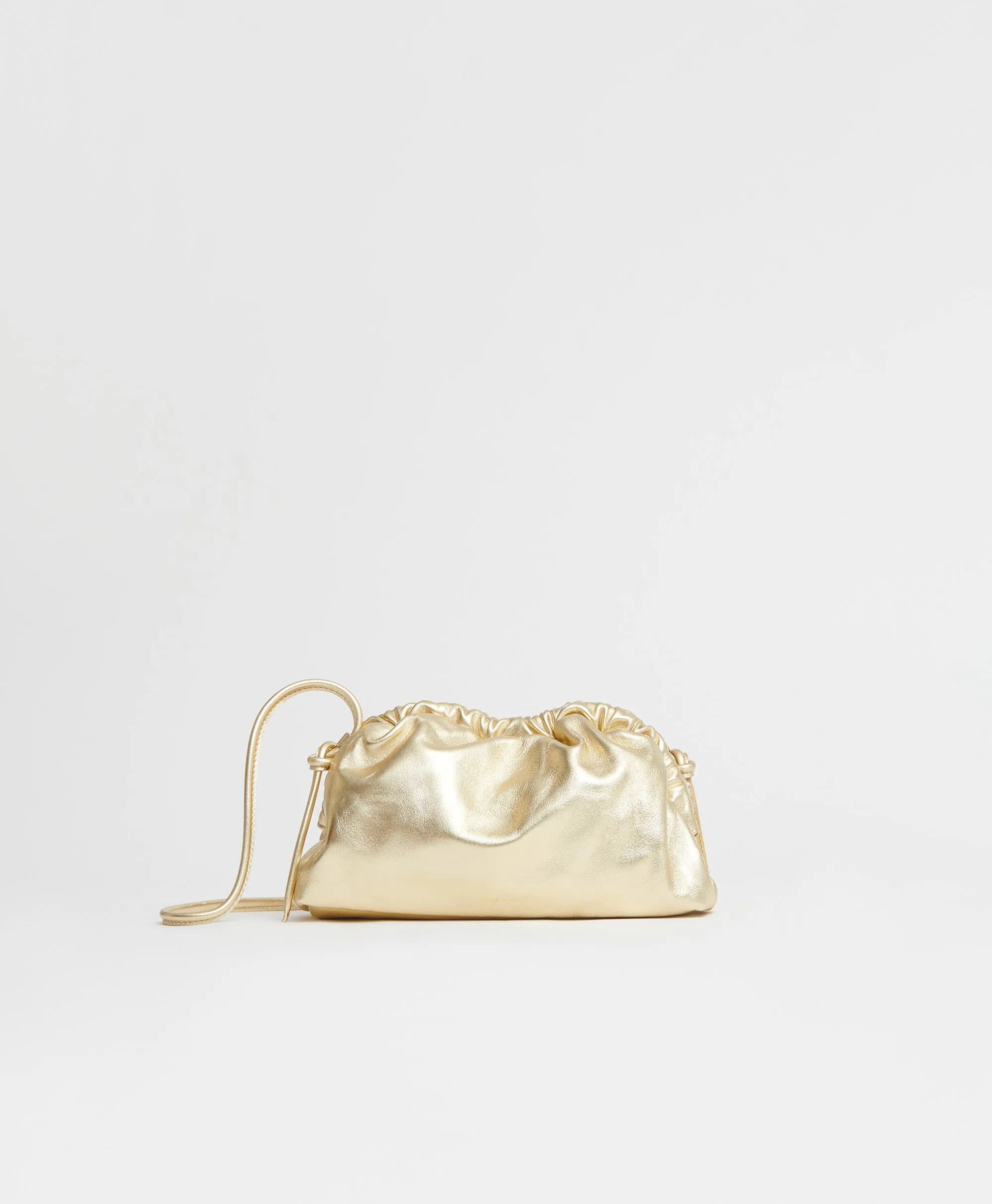 Mini Cloud Clutch - Gold sold by Mansur Gavriel