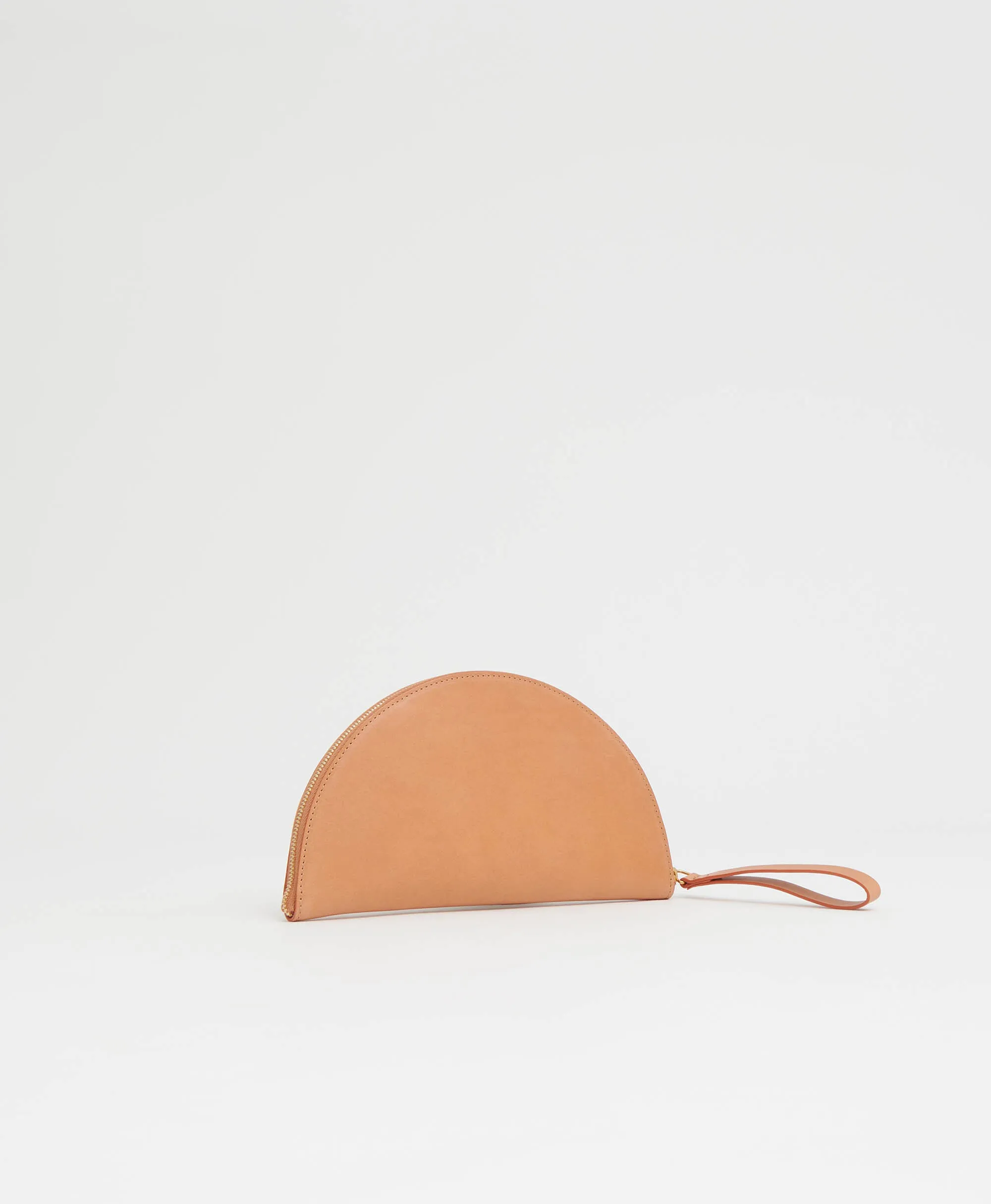 Moon Wristlet - Cammello/Lago sold by Mansur Gavriel product image thumbnail 3
