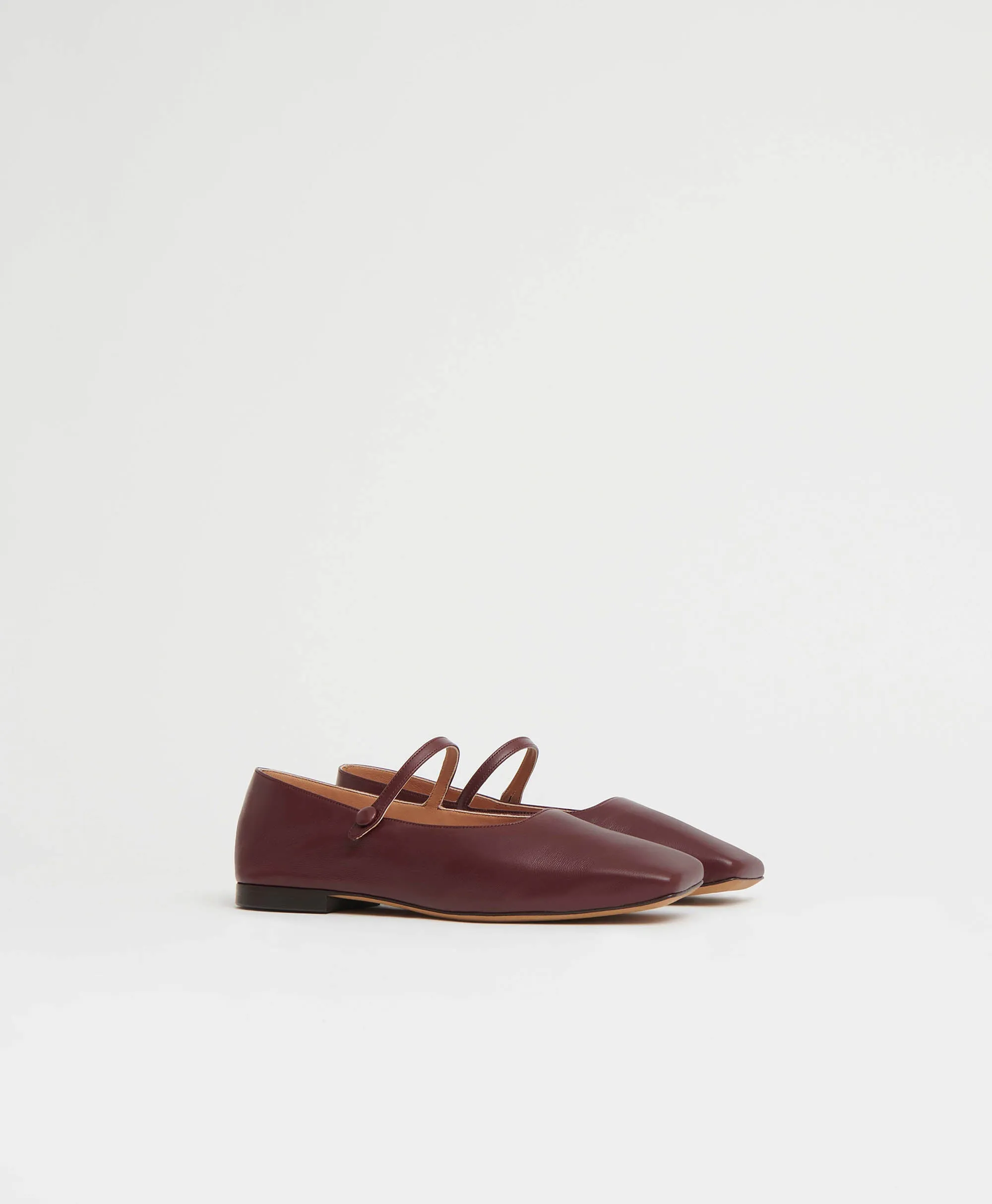 Square Toe Mary Jane - Pomegranate sold by Mansur Gavriel product image thumbnail 5