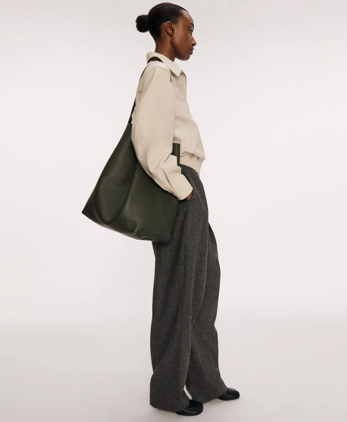 Maxi Everyday Cabas - Black sold by Mansur Gavriel product image thumbnail 4