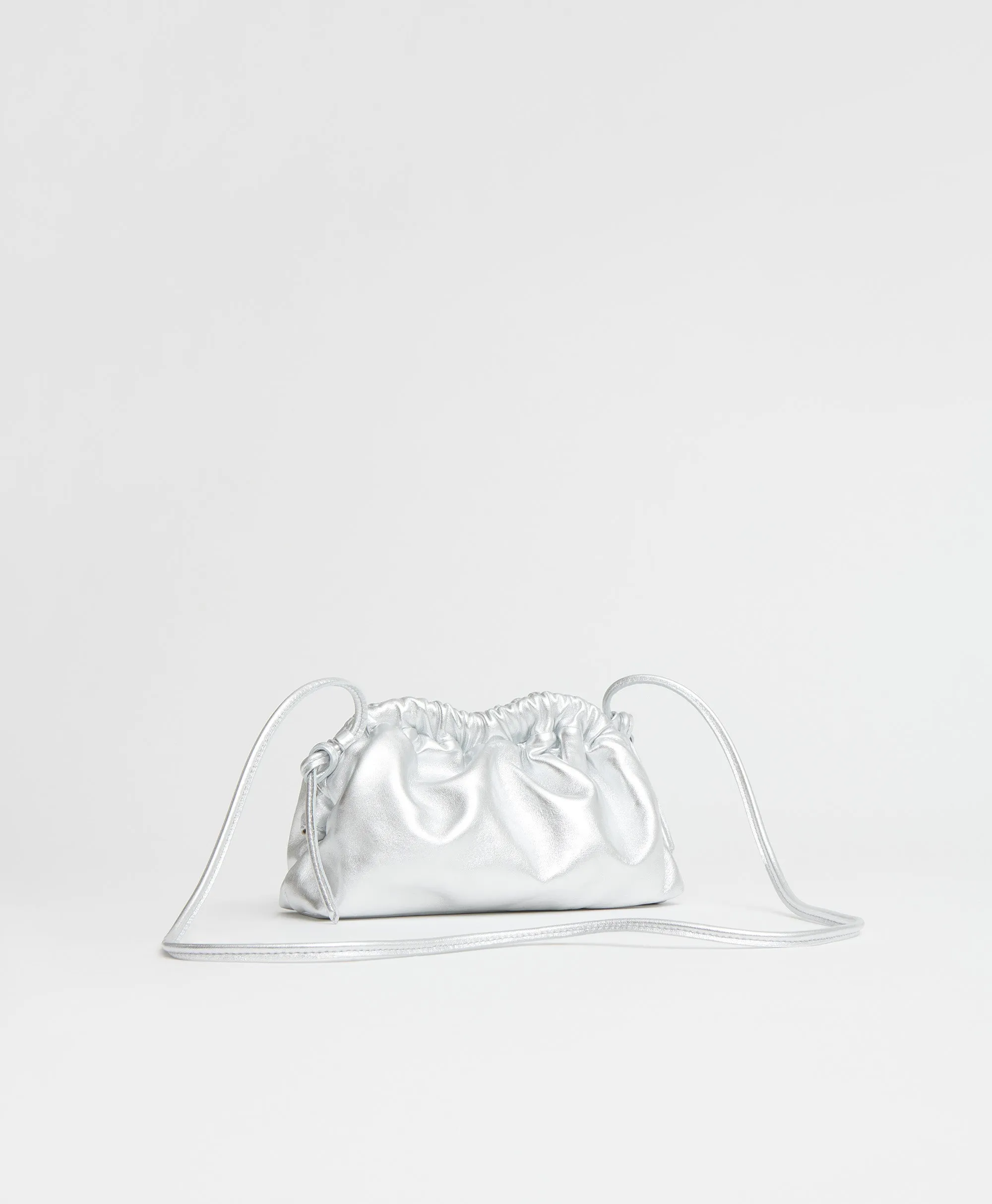 Mini Cloud Clutch - Silver sold by Mansur Gavriel product image thumbnail 2