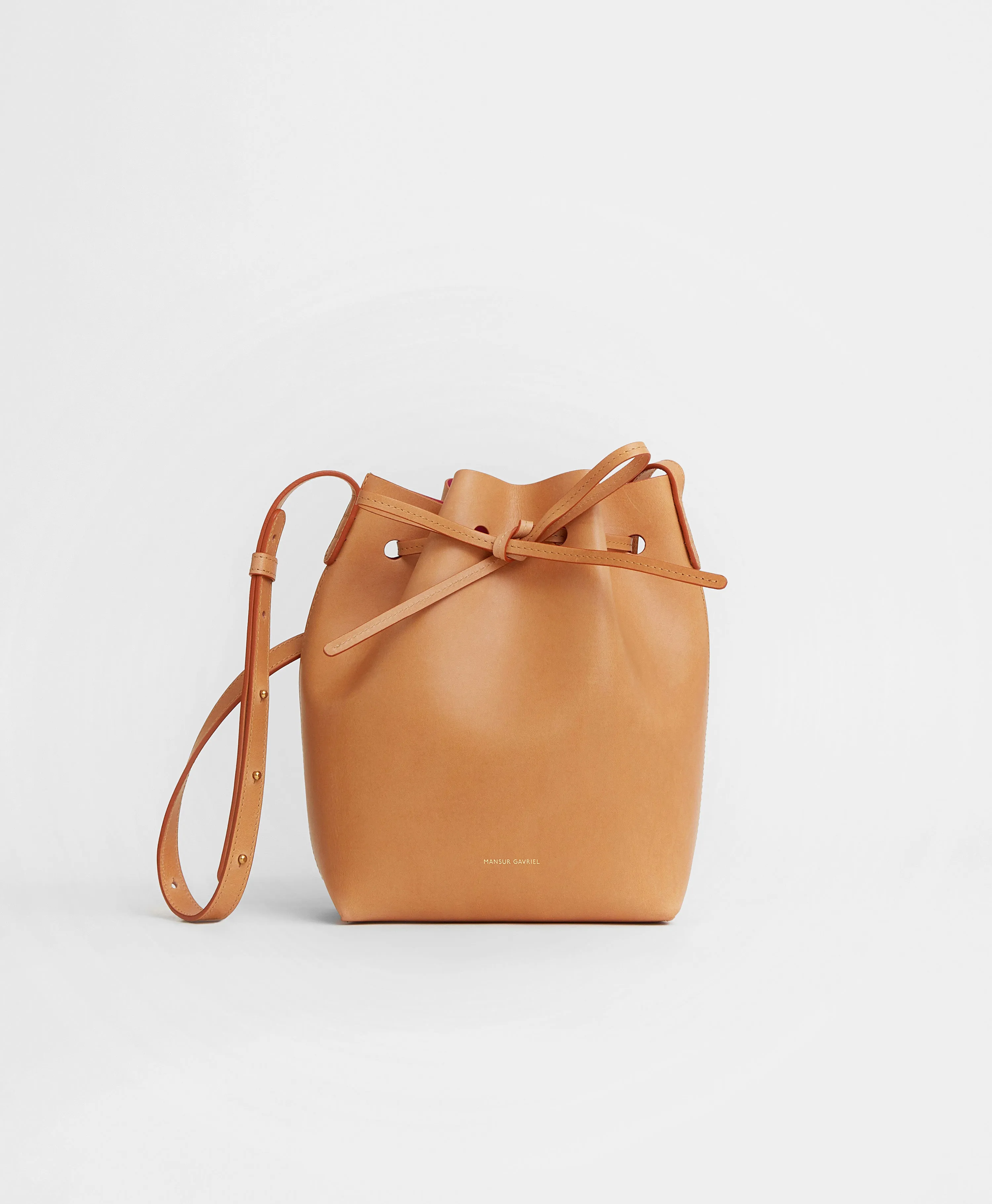 Mini Bucket Bag - Cammello/Dolly sold by Mansur Gavriel