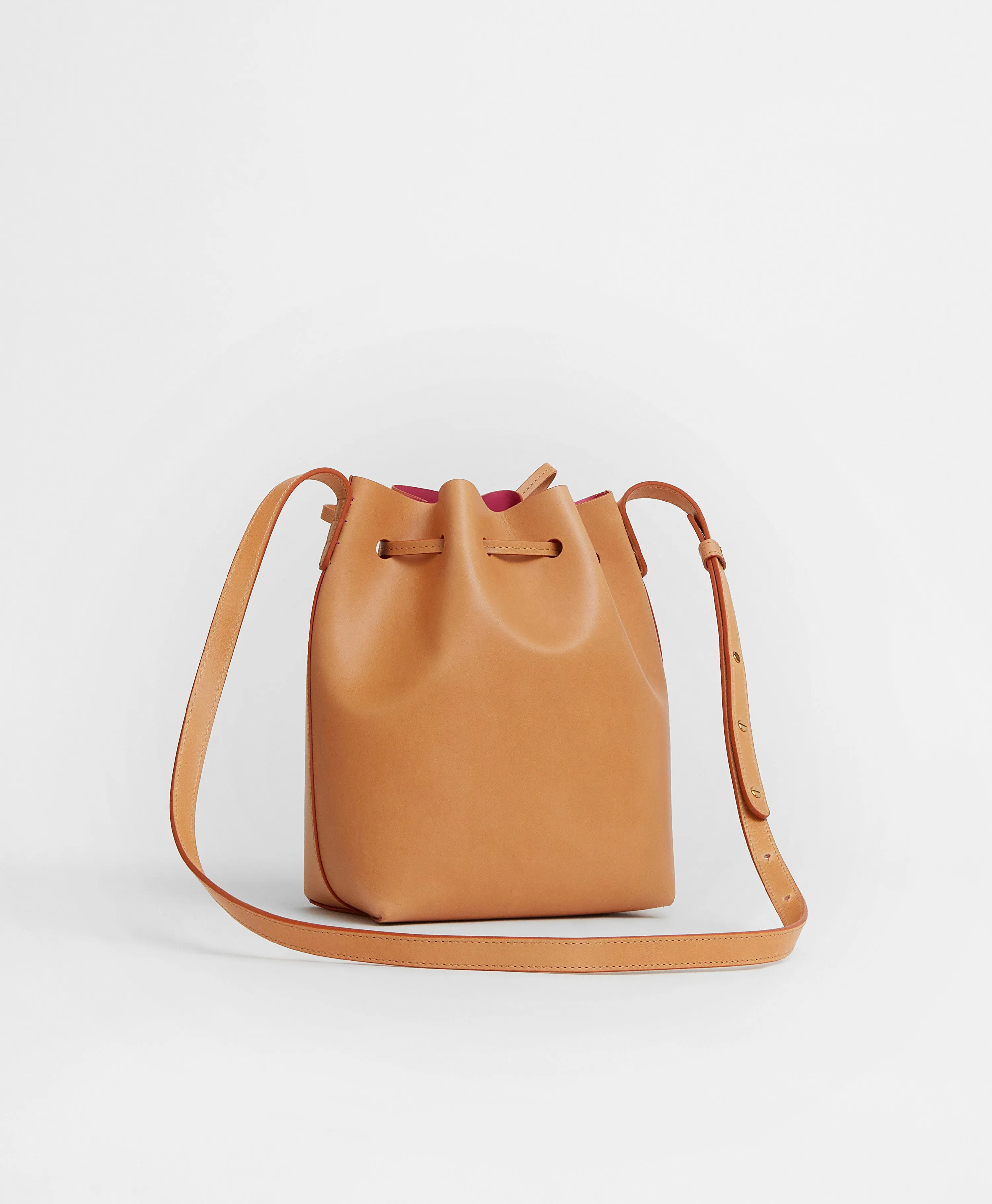 Mini Bucket Bag - Cammello/Dolly sold by Mansur Gavriel product image thumbnail 3
