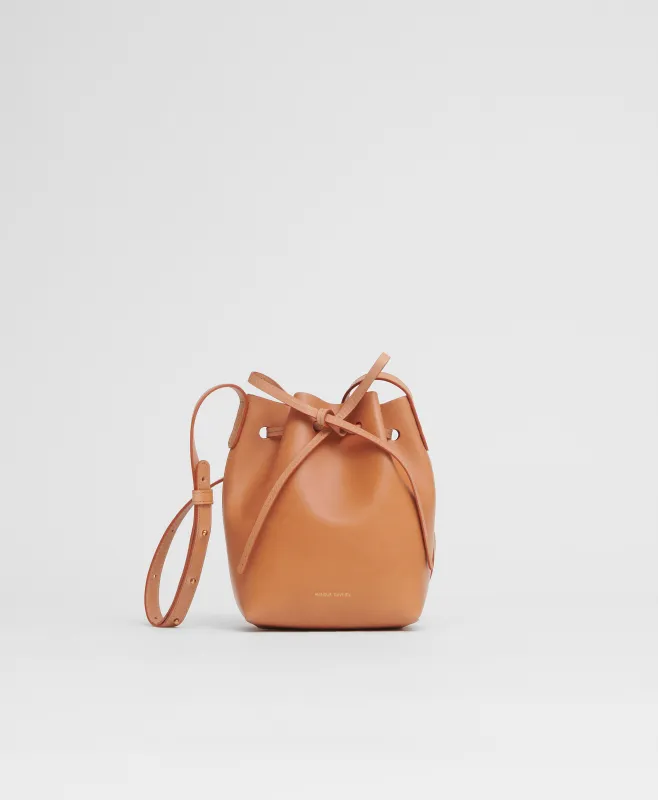 Mini Mini Bucket - Cammello/Dolly sold by Mansur Gavriel