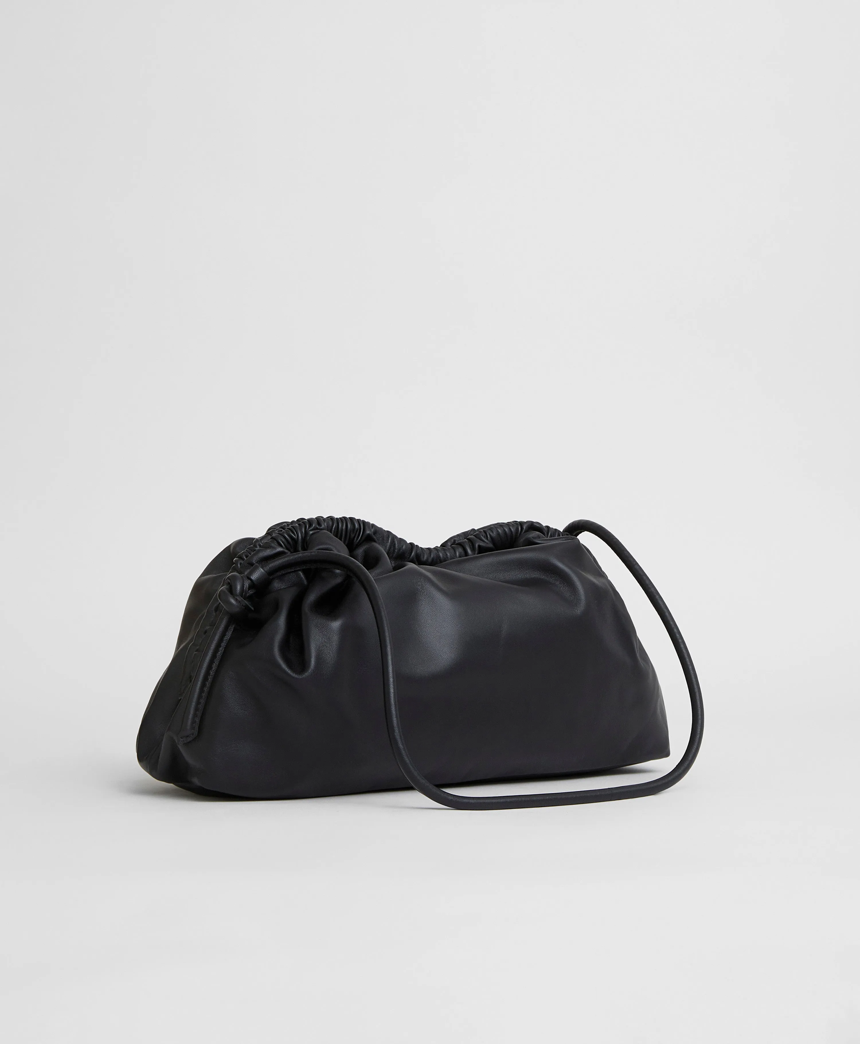 Oversized Cloud Clutch - Black/Flamma sold by Mansur Gavriel product image thumbnail 4