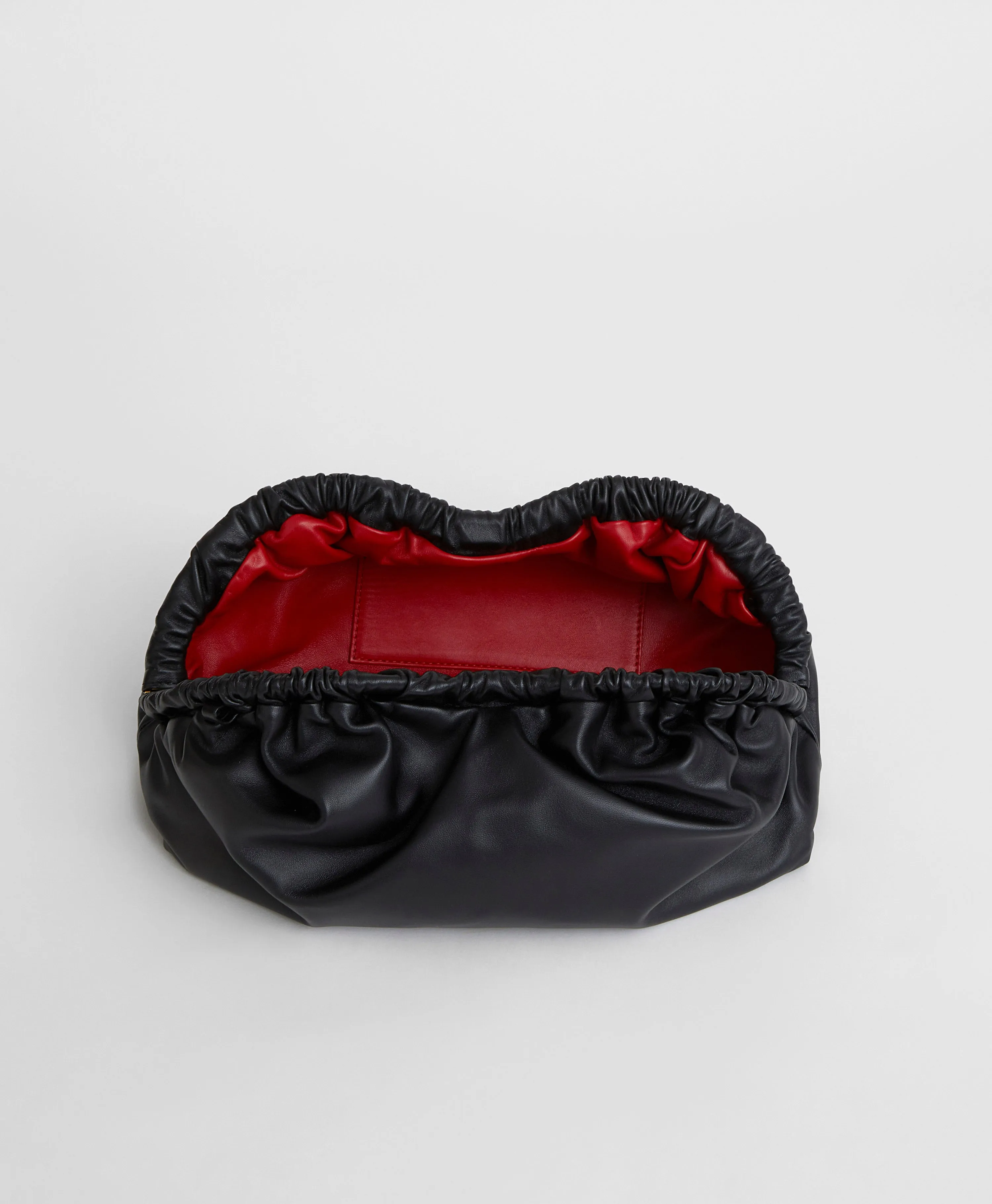 Oversized Cloud Clutch - Black/Flamma sold by Mansur Gavriel product image thumbnail 5