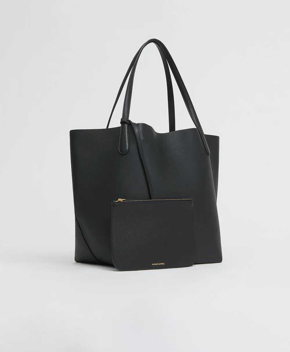 Everyday Soft Tote - Black/Flamma sold by Mansur Gavriel product image thumbnail 3