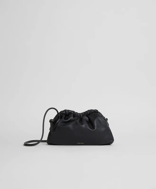 Mini Cloud Clutch - Black/Flamma sold by Mansur Gavriel