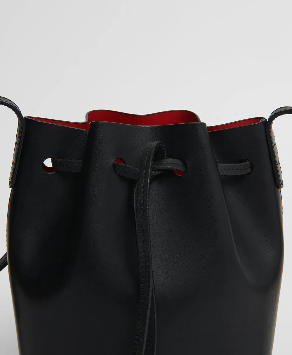 Mini Mini Bucket Bag - Black/Flamma sold by Mansur Gavriel product image thumbnail 5