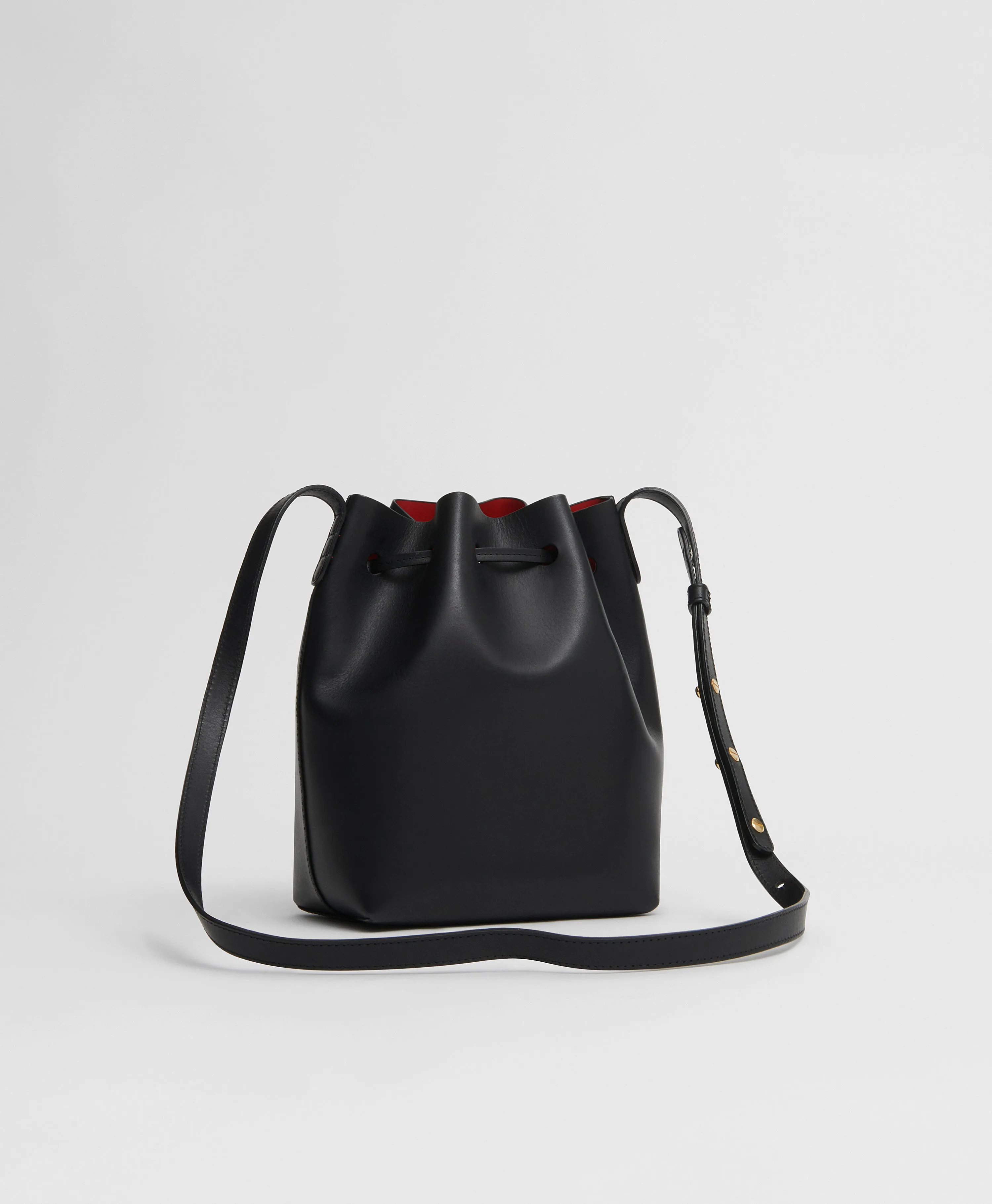 Mini Bucket Bag - Black/Flamma sold by Mansur Gavriel product image thumbnail 3