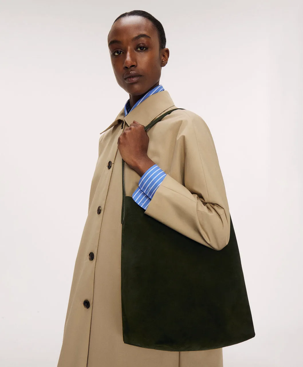 Everyday Cabas - Moss Suede sold by Mansur Gavriel product image thumbnail 2