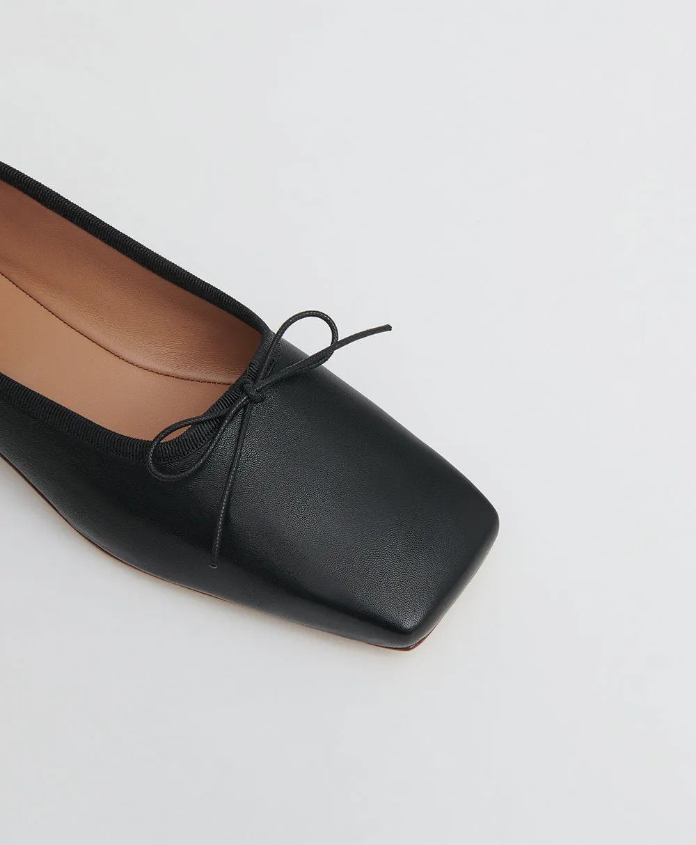 Square Toe Ballerina - Black sold by Mansur Gavriel product image thumbnail 2