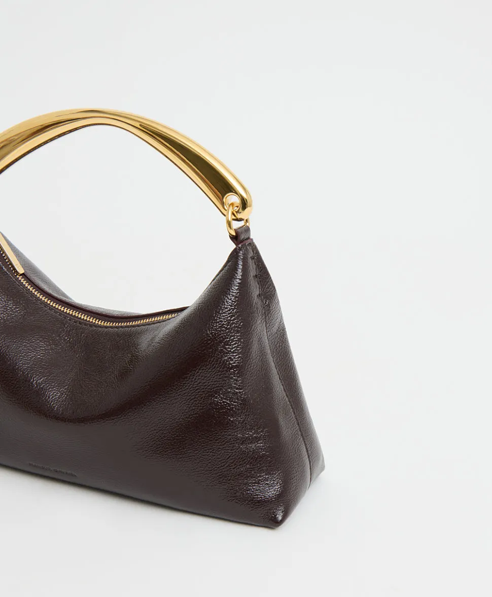 Metal Handle Rhea - Aubergine sold by Mansur Gavriel product image thumbnail 5