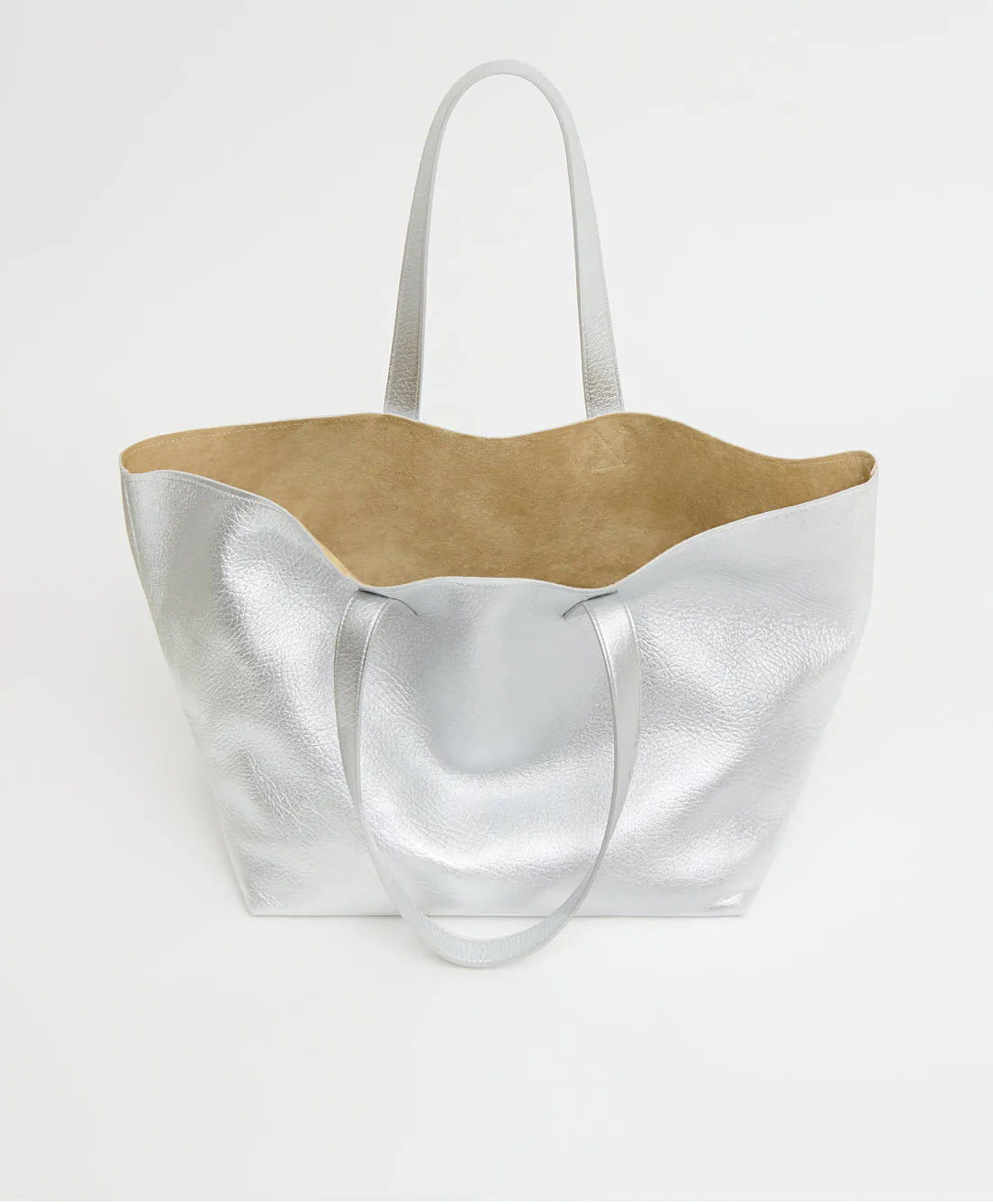 Carryall Tote - Silver sold by Mansur Gavriel product image thumbnail 4
