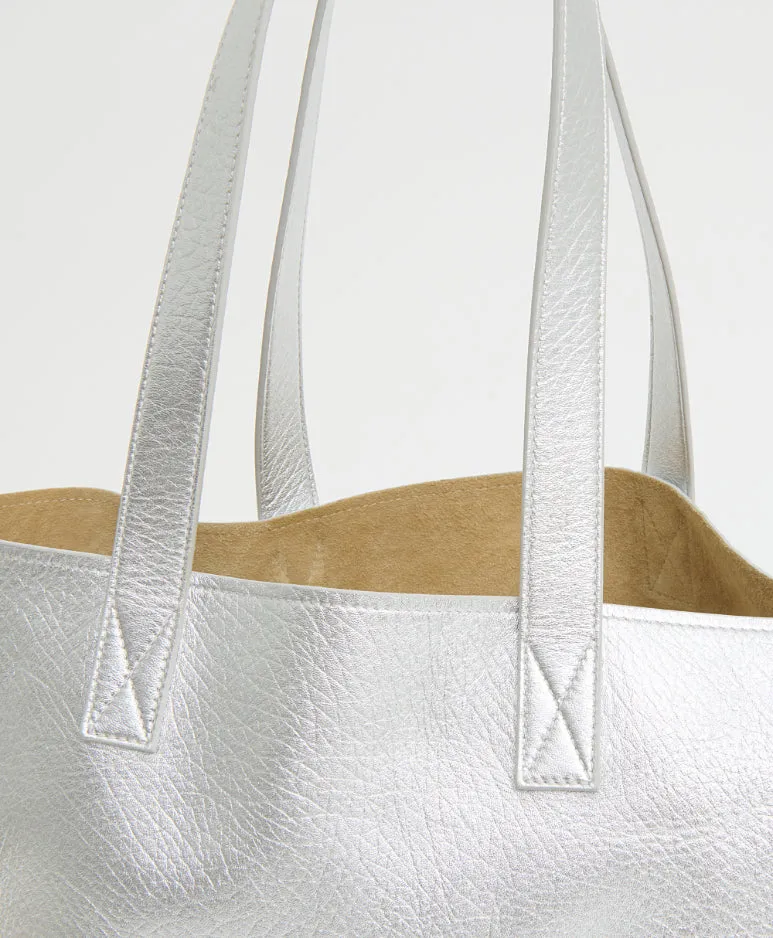 Carryall Tote - Silver sold by Mansur Gavriel product image thumbnail 5