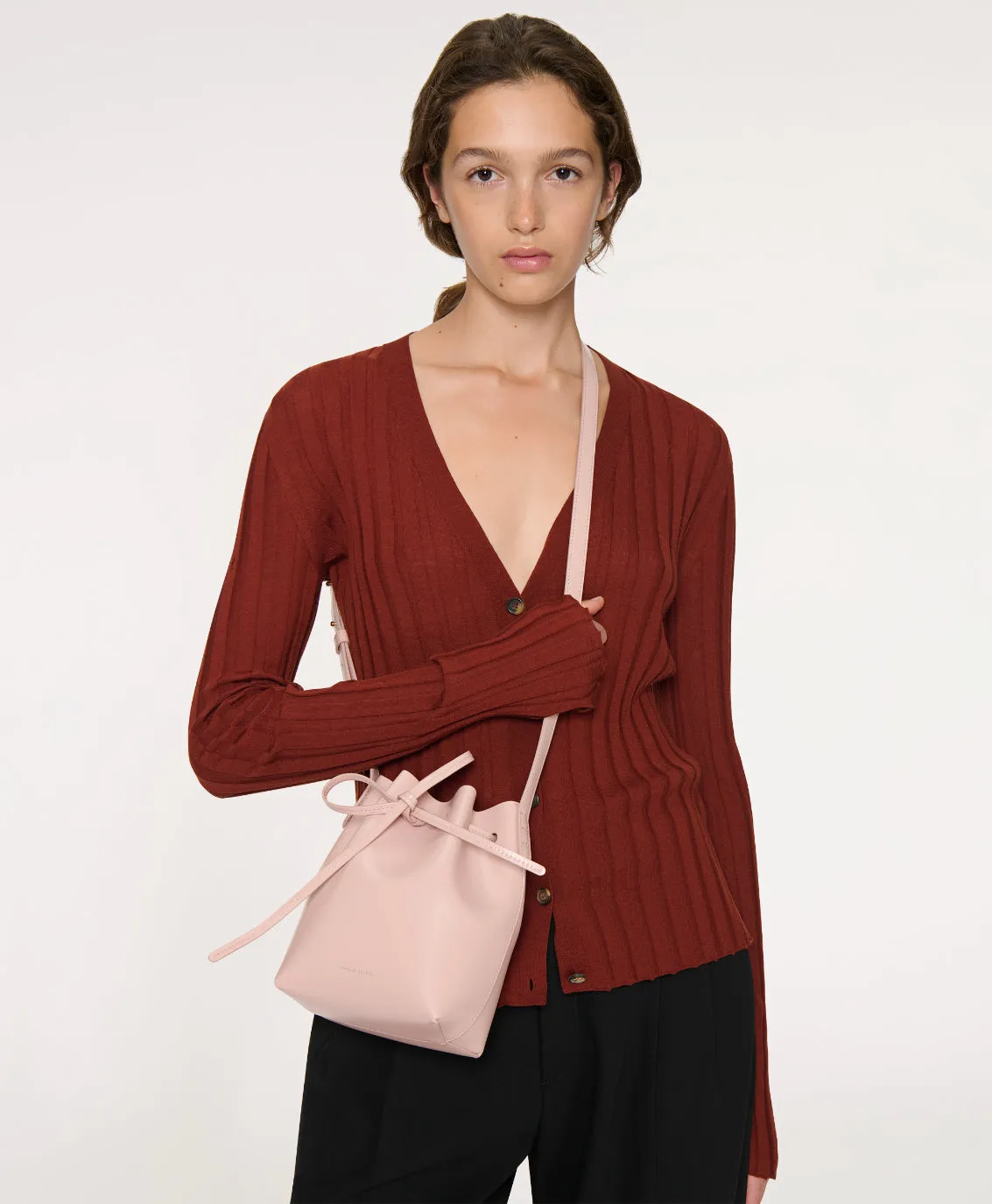 Mini Mini Bucket Bag - Zucchero/Anise sold by Mansur Gavriel product image thumbnail 3