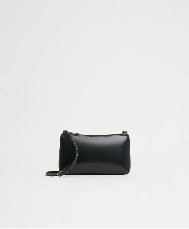 Mini Gaia Crossbody - Black/Flamma made by Mansur Gavriel