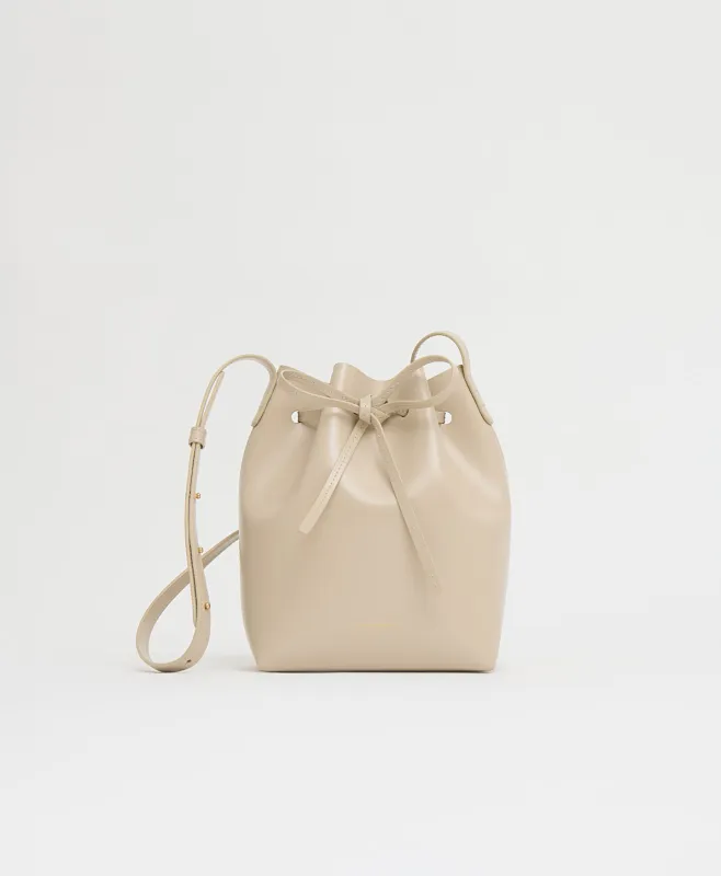 Mini Bucket Bag - Light Grey made by Mansur Gavriel