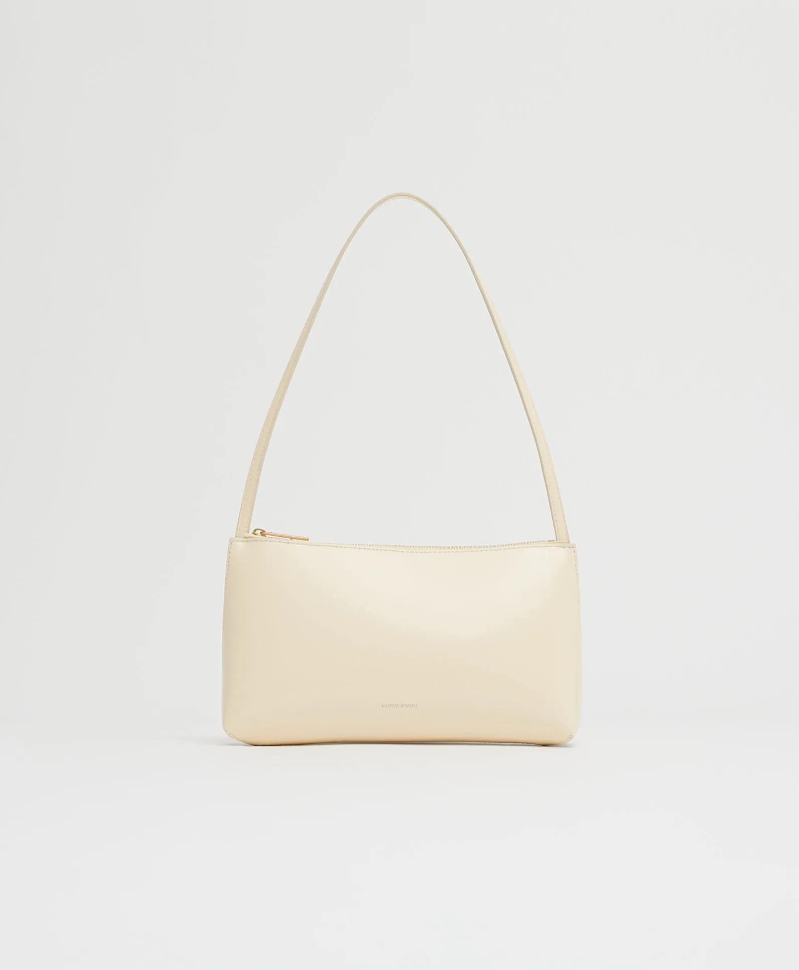 Gaia Shoulder Bag - Crema/Ebony sold by Mansur Gavriel