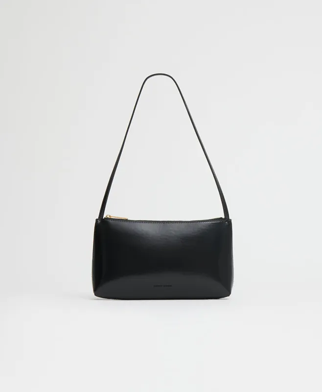 Gaia Shoulder Bag - Black/Flamma made by Mansur Gavriel