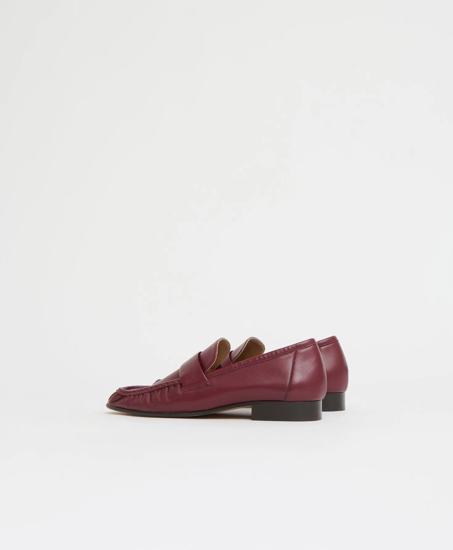 Ruched Loafer - Oxblood sold by Mansur Gavriel product image thumbnail 3