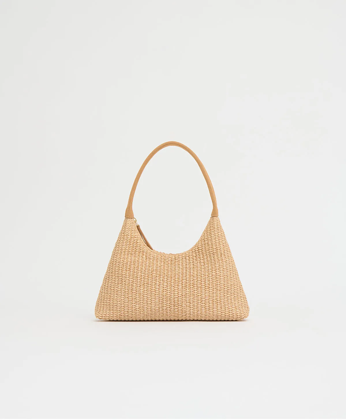 Mini Candy Bag - Natural Raffia/Budino Suede sold by Mansur Gavriel