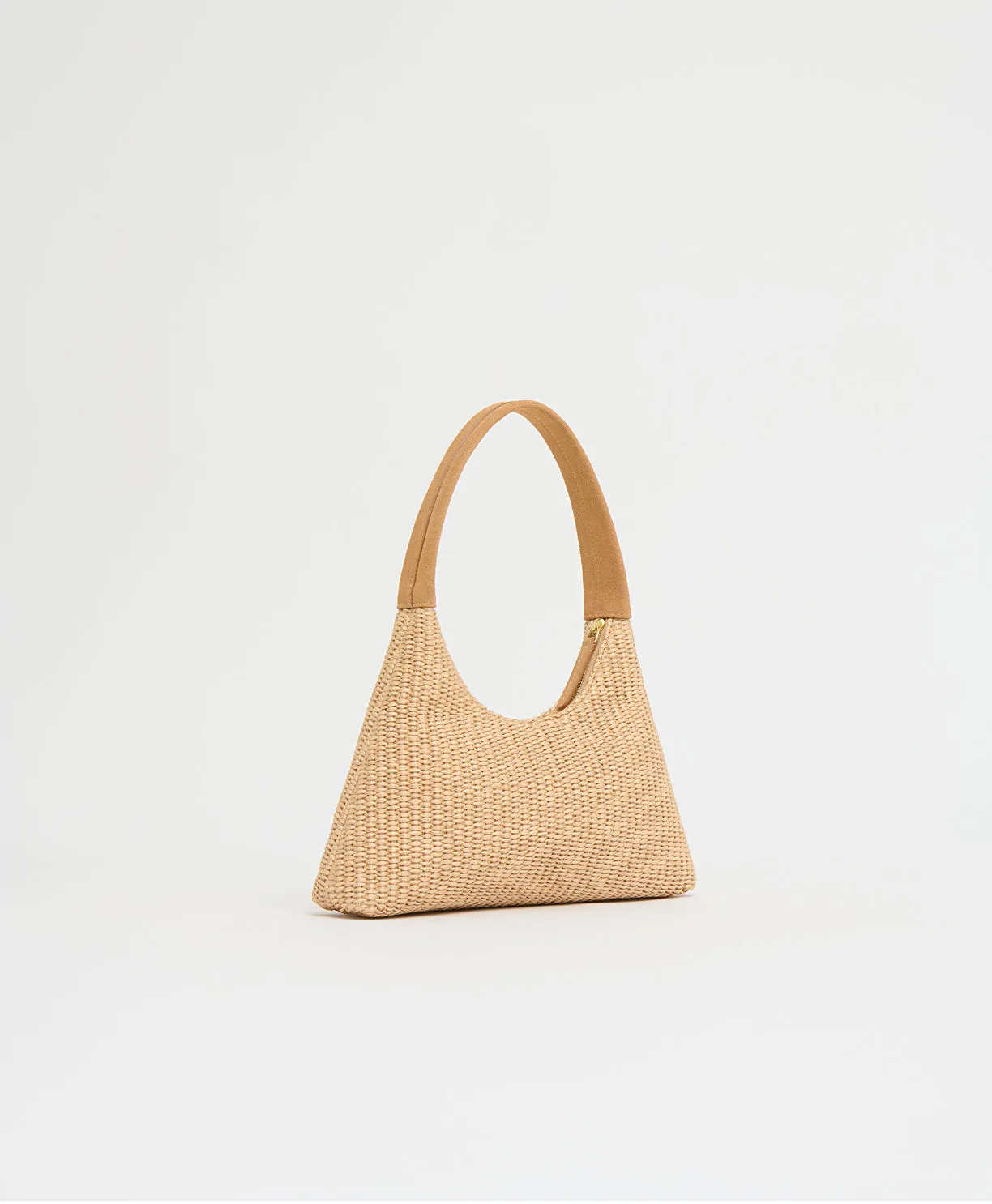 Mini Candy Bag - Natural Raffia/Budino Suede sold by Mansur Gavriel product image thumbnail 2