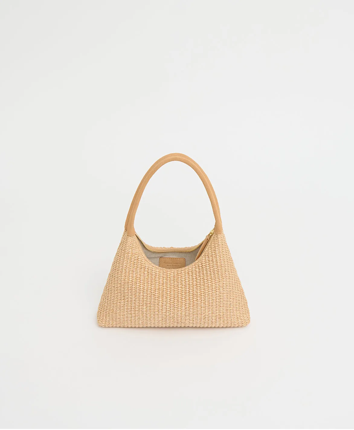 Mini Candy Bag - Natural Raffia/Budino Suede sold by Mansur Gavriel product image thumbnail 3