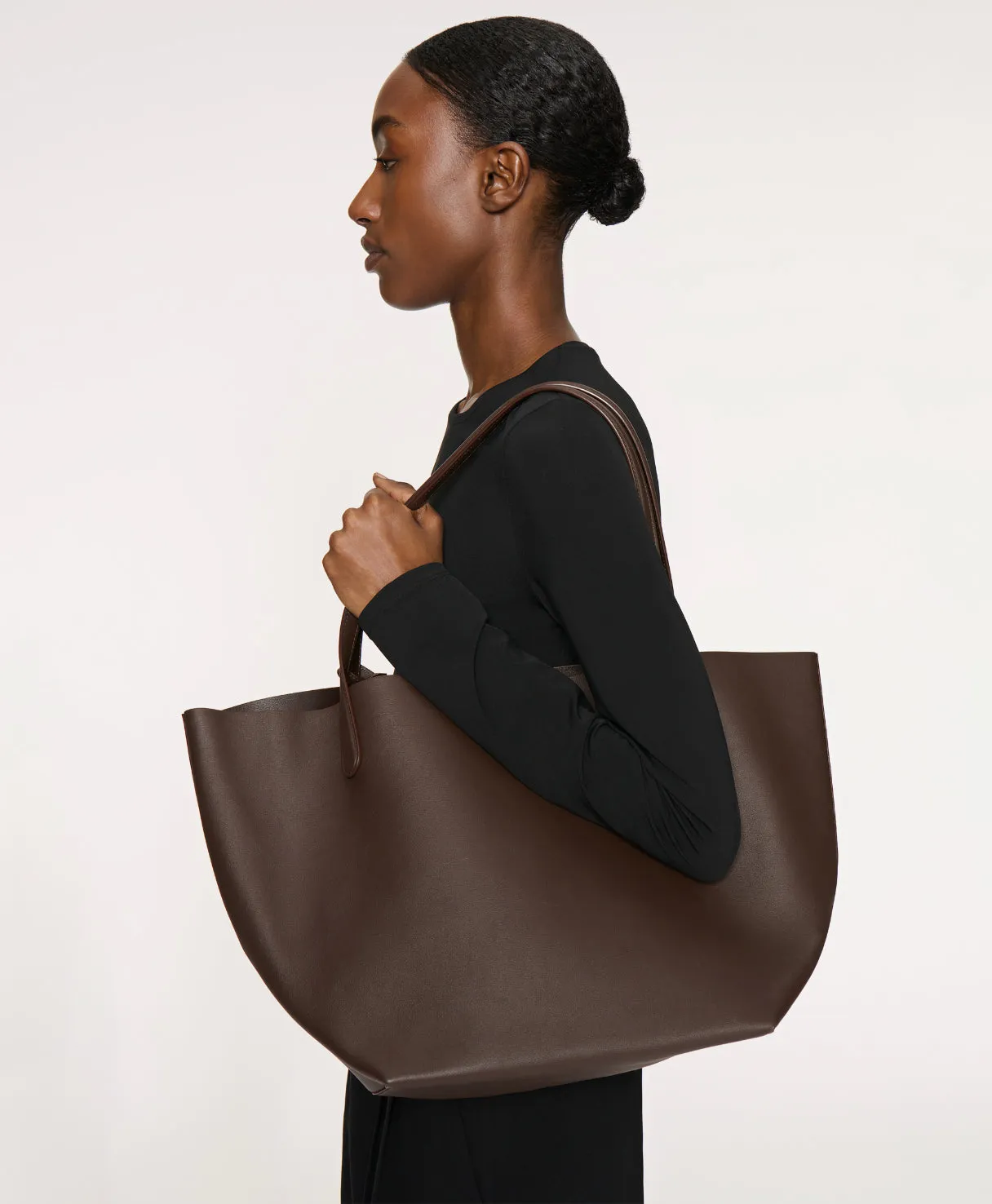 Everyday Soft Tote - Ebony/Black sold by Mansur Gavriel product image thumbnail 2
