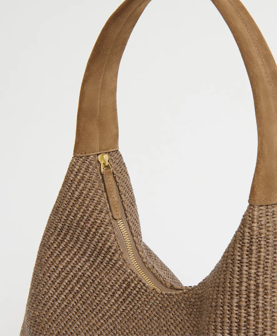 Candy Hobo - Anise Raffia/Anise Suede sold by Mansur Gavriel product image thumbnail 4