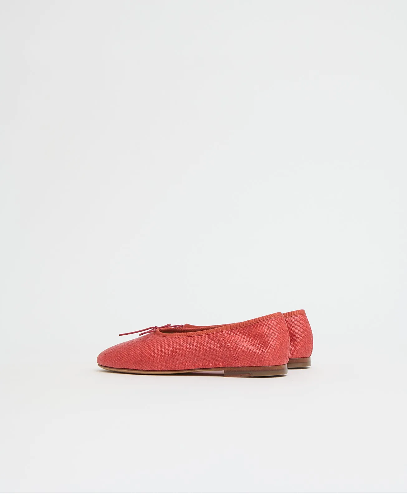 Dream Ballerina - Pomodoro Smooth Raffia sold by Mansur Gavriel product image thumbnail 2
