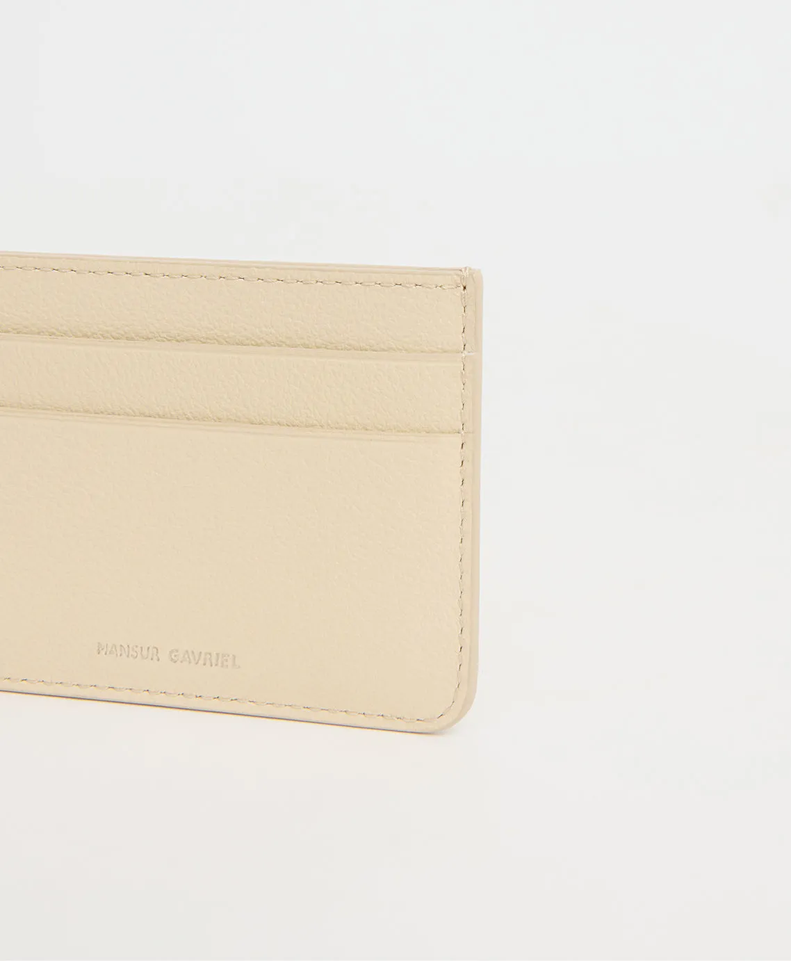 Pocket Card Holder - Jasmine sold by Mansur Gavriel product image thumbnail 3