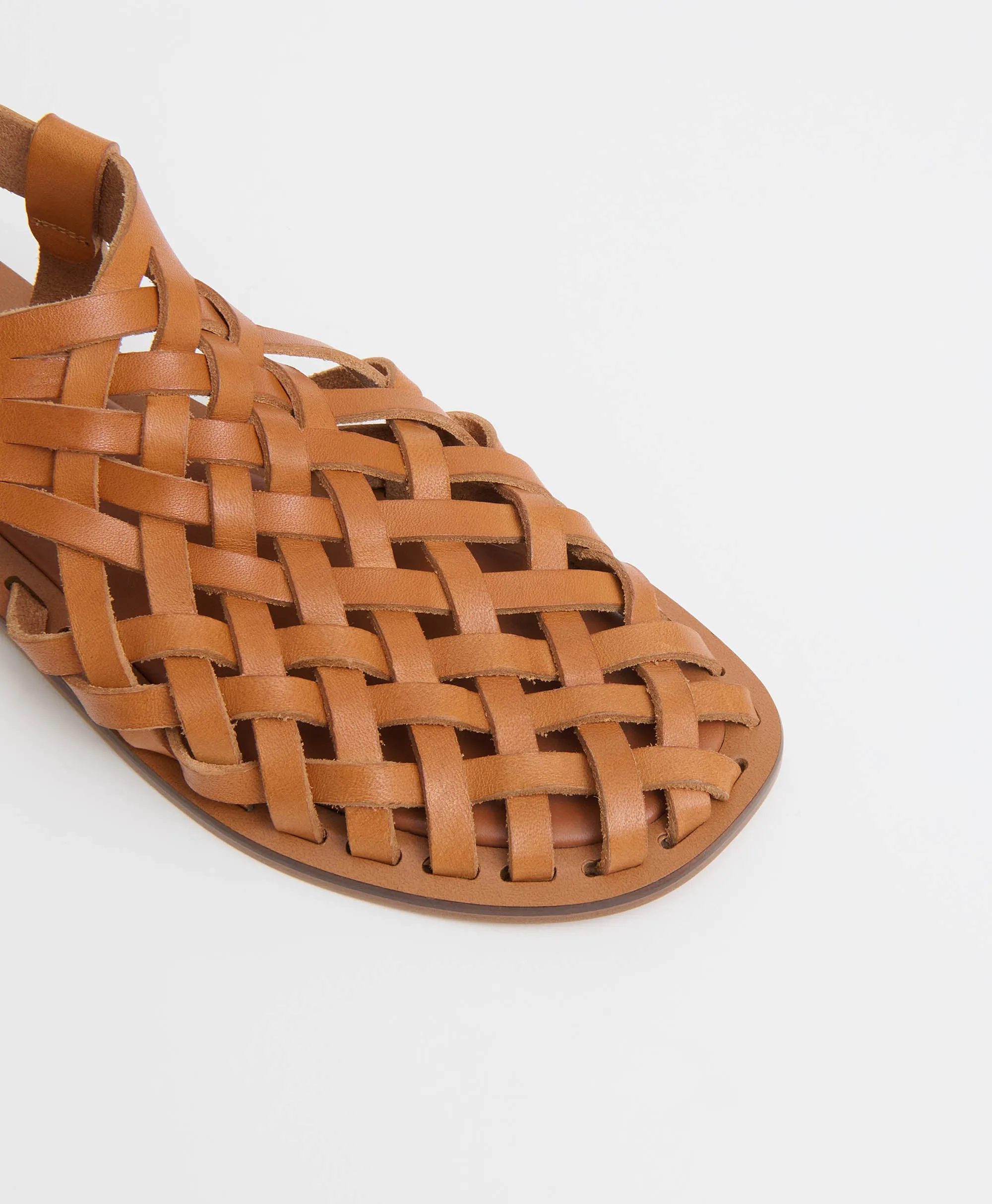 Woven Sandal - Cammello sold by Mansur Gavriel product image thumbnail 4