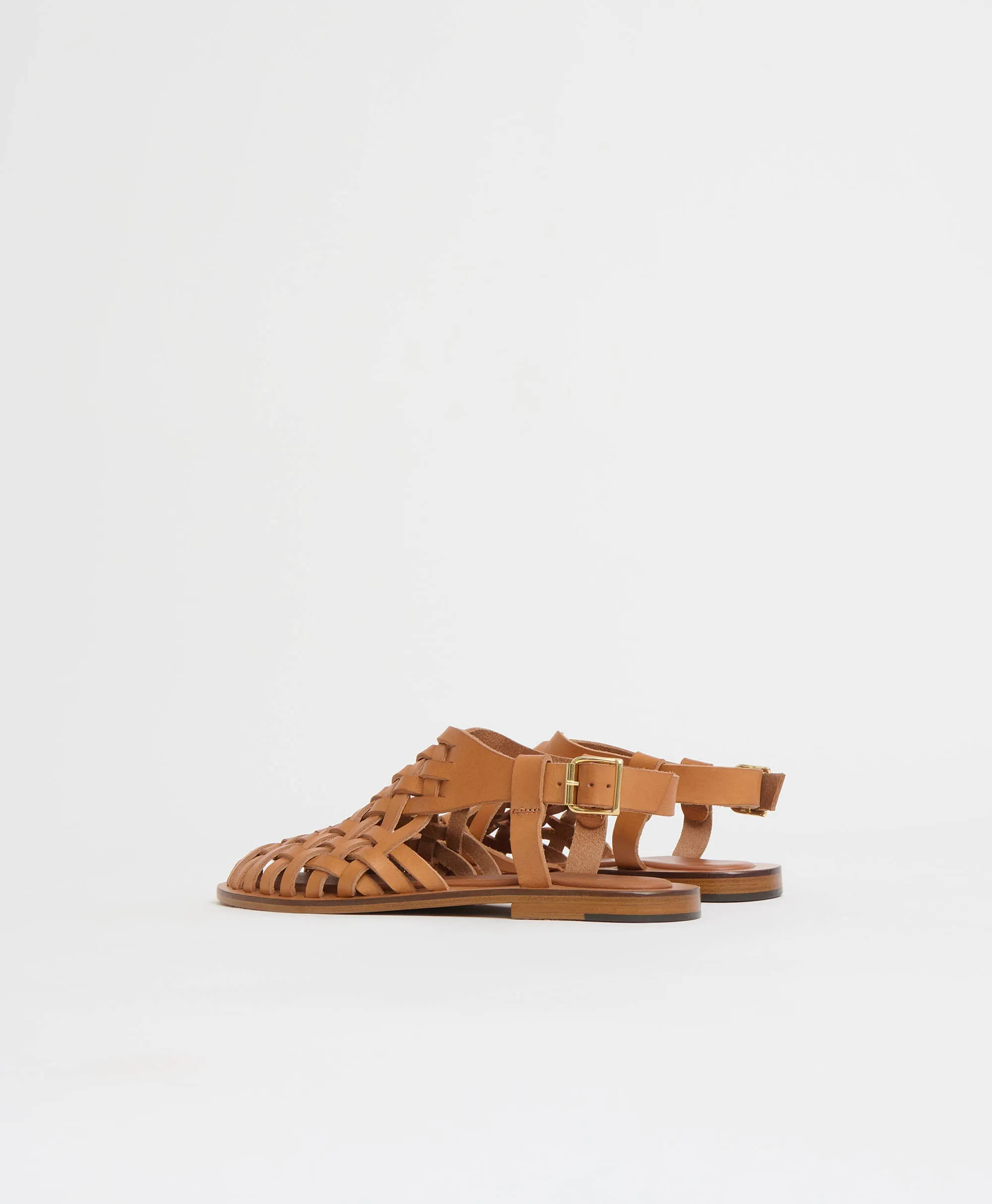 Woven Sandal - Cammello sold by Mansur Gavriel product image thumbnail 3