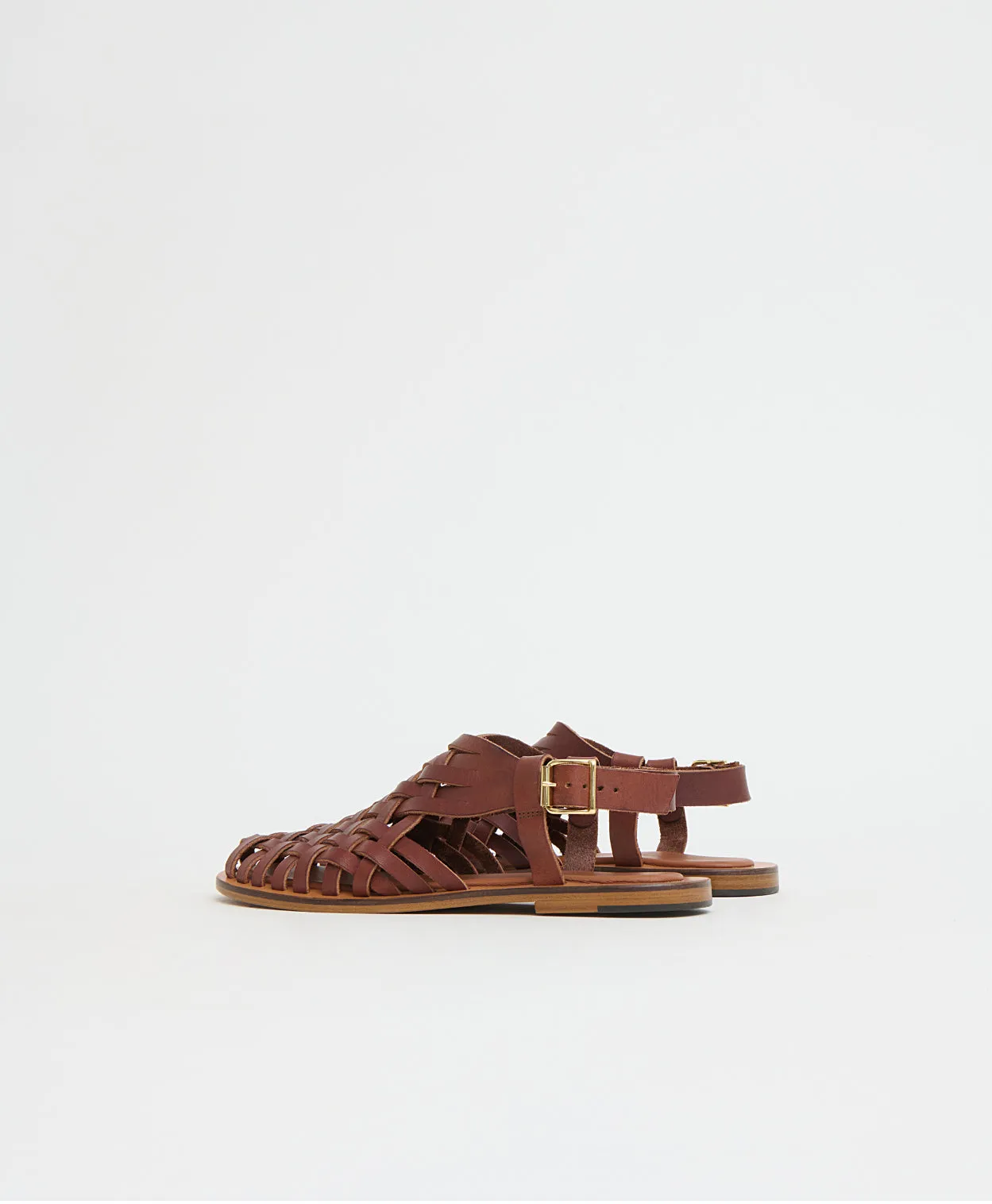 Woven Sandal - Chocolate sold by Mansur Gavriel product image thumbnail 3