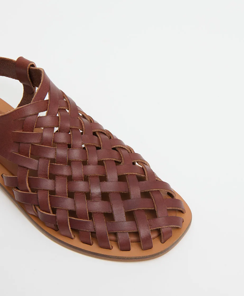 Woven Sandal - Chocolate sold by Mansur Gavriel product image thumbnail 5