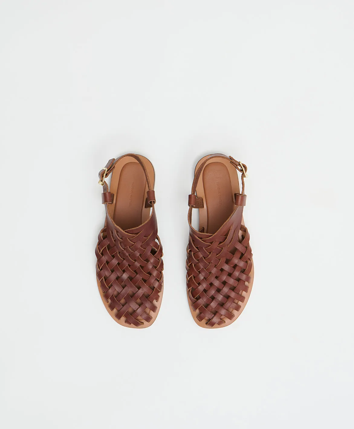 Woven Sandal - Chocolate sold by Mansur Gavriel product image thumbnail 4