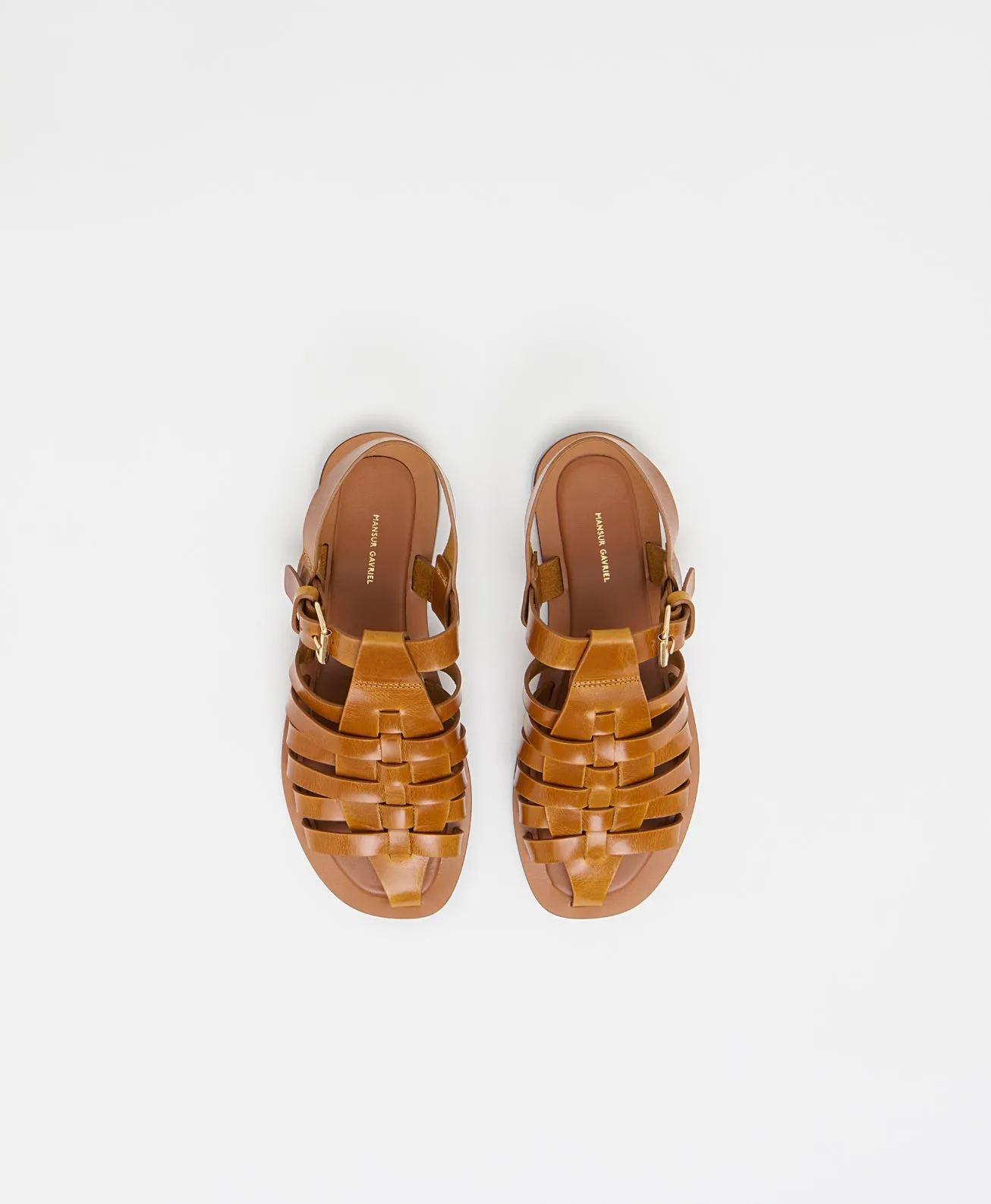 Netta Sandal - Ocra sold by Mansur Gavriel product image thumbnail 4