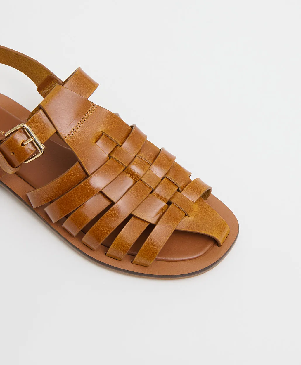 Netta Sandal - Ocra sold by Mansur Gavriel product image thumbnail 5