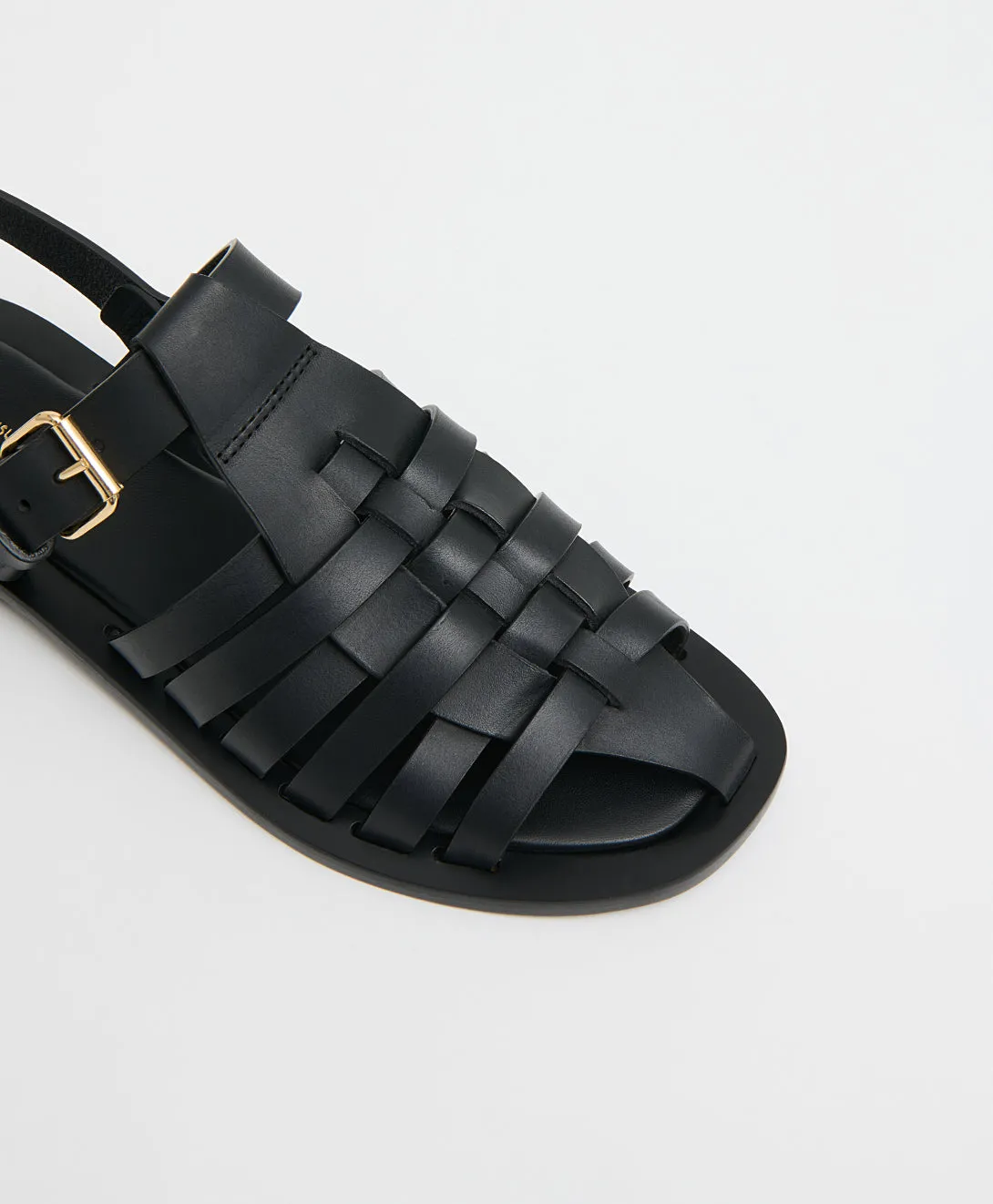 Netta Sandal - Black sold by Mansur Gavriel product image thumbnail 5