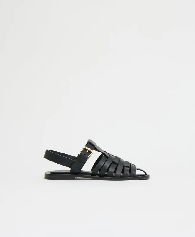 Netta Sandal - Black made by Mansur Gavriel