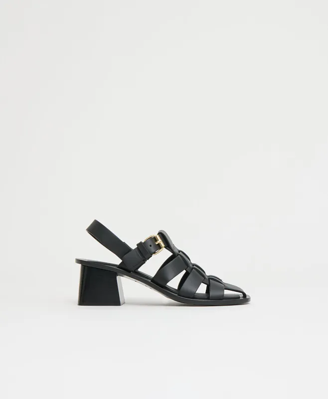 Fisherman Heel - Black made by Mansur Gavriel