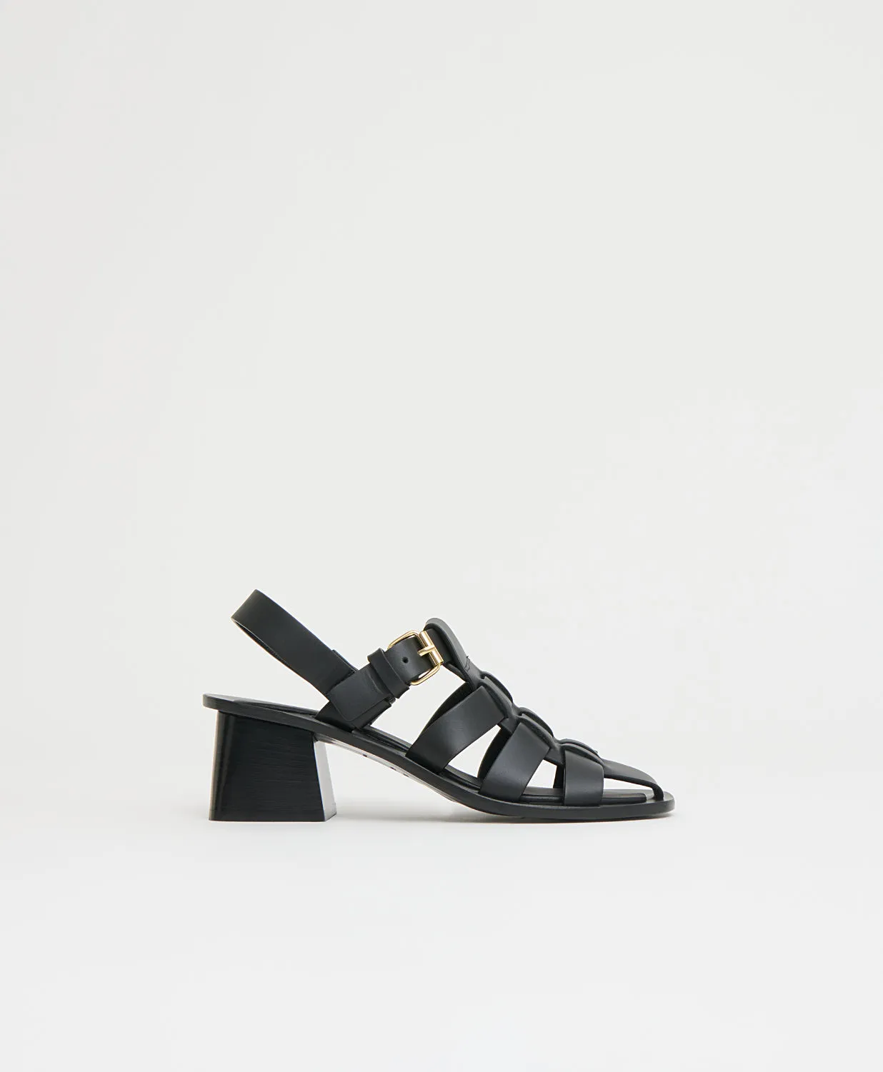 Fisherman Heel - Black sold by Mansur Gavriel